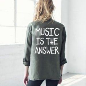 NEW! JAC VANEK Vintage Military Jacket